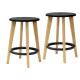 Sgabelli Woody - nero / faggio - Paperflow - set 2 pezzi