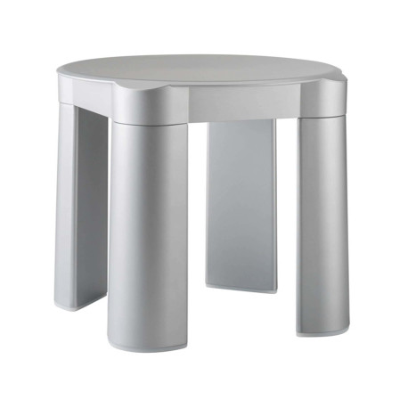 Sgabello componibile - 37x37x39 cm - capacità massima 100 kg - bianco - Mar Plast