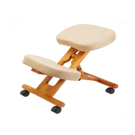 Sgabello ergonomico Minneapolis - bianco - Serena Group
