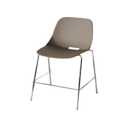 Sgabello Quick QKS - senza braccioli - grigio - Unisit
