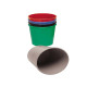 Cestino gettacarte - altezza 32,5 cm - diametro 29,5 cm - 15 L - grigio - Methodo