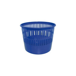 Cestino gettacarte - traforato - 12 L - blu - Arda