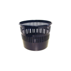 Cestino gettacarte - traforato - 12 L - nero - Arda