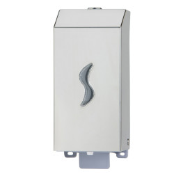 Dispenser sapone Brinox  - murale - capacità 0,5 L - acciaio inox - Medial