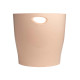 Cestino gettacarte Ecobin Skandi - altezza 33,5 cm - diametro 26 cm - 15 L - nude - Exacompta