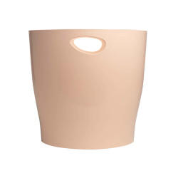 Cestino gettacarte Ecobin Skandi - altezza 33,5 cm - diametro 26 cm - 15 L - nude - Exacompta