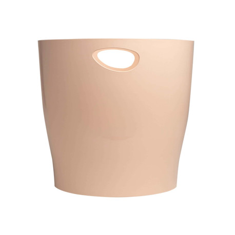 Cestino gettacarte Ecobin Skandi - altezza 33,5 cm - diametro 26 cm - 15 L - nude - Exacompta