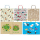 Shoppers - con manici - 16 x 21 x 8cm - fantasie assortite - Rex Sadoch