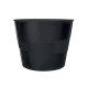 Cestino gettacarte Leitz Recycle - altezza 32,4 cm - diametro 29 cm - 15 L - nero - Leitz