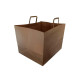 Shoppers Flat maxi - 36 x 32 x 36 cm - carta kraft - avana - Mainetti Bags - conf. 150 pezzi