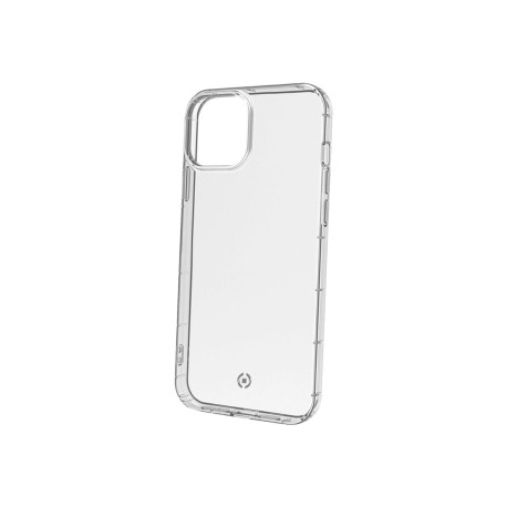 Celly HEXAGEL - Cover per cellulare - policarbonato, TPU (poliuretano termoplastico) - trasparente - per Apple iPhone 14 Plus