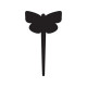 Silhouette Tags - forma farfalla - nero - Securit - set 5 pezzi