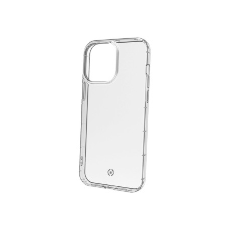 Celly HEXAGEL - Cover per cellulare - policarbonato, TPU (poliuretano termoplastico) - trasparente - per Apple iPhone 14 Pro Ma