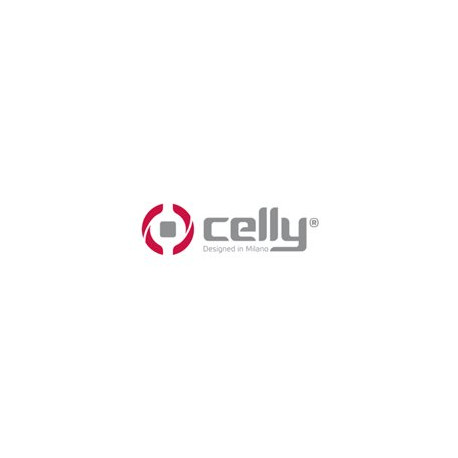 Celly HEXAGEL - Cover per cellulare - policarbonato, TPU (poliuretano termoplastico) - trasparente - per Apple iPhone 15