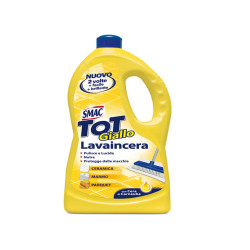 Smac Tot Giallo Lavaincera per pavimenti - cera di Carnauba - 1 L - Smac