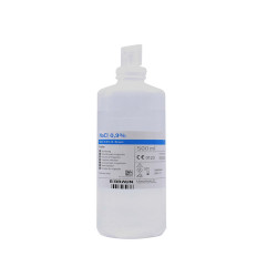 Soluzione salina sterile - cloruro di sodio - 500 ml - PVS