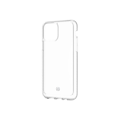 Celly Hexalite - Cover per cellulare - policarbonato, TPU (poliuretano termoplastico) - trasparente - per Apple iPhone 11 Pro M