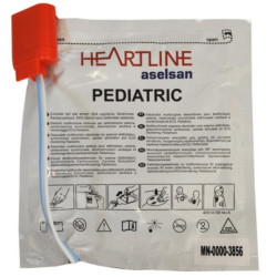 Elettrodi  Pediatrici DAE Aselsan Heartline Piastre Bambino Dura 2 anni PED-HRT