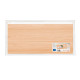 Sottomano Silva - 58,5 x 38,5 cm  - trasparente/stampa legno - Cep