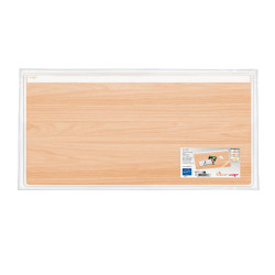 Sottomano Silva - 58,5 x 38,5 cm  - trasparente/stampa legno - Cep