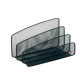 Sparticarte Mesh - rete metallica - 14,5 x 18 x 9 cm - nero - Alba