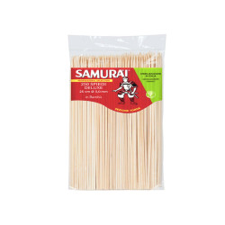 Spiedi delux - in bambù - 25 cm - Samurai Party - conf. 250 pezzi