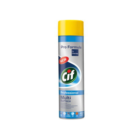 Spray Multi Surface - antistatico - profumo di pulito - 400 ml - Cif