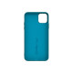 Celly LEAF LEAF1002LB - Cover per cellulare - silicone - blu - per Apple iPhone 11 Pro Max