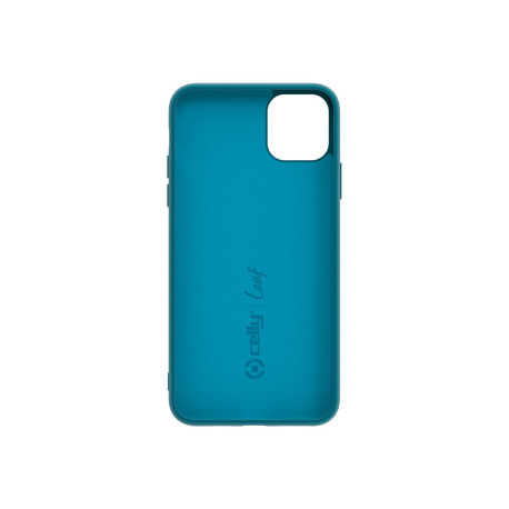 Celly LEAF LEAF1002LB - Cover per cellulare - silicone - blu - per Apple iPhone 11 Pro Max