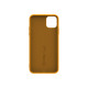 Celly LEAF LEAF1002YL - Cover per cellulare - silicone, TPU (poliuretano termoplastico) - giallo - per Apple iPhone 11 Pro Max