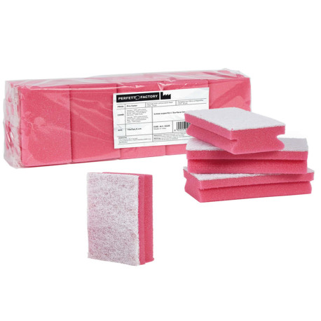 Spugna Pro Color - rosso - PerfettoFactory - conf. 10 pezzi