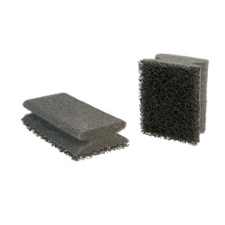 Spugne abrasive - nero - Scotch-Brite - conf. 6 pezzi
