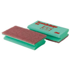 Spugne accoppiate - verde - Scotch-Brite - conf.10 pezzi
