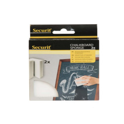 Spugne in schiuma per gesso liquido - Securit - conf. 2 pezzi