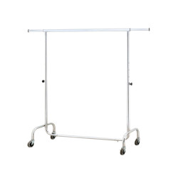 Stender appendiabiti professionale AC0081 - 105/175 x 50 x 141/191 cm - acciaio - Serena Group
