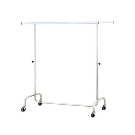 Stender appendiabiti professionale AC0081 - 105/175 x 50 x 141/191 cm - acciaio - Serena Group