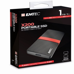 Emtec - Hard disk SSD esterno 3.1 - 1 TB - ECSSD1TX200