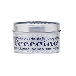 Colla in pasta - barattolo in alluminio - 125 gr - bianco - Coccoina