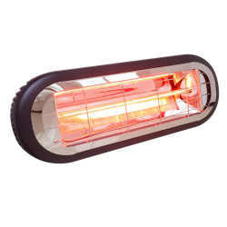 Stufa a infrarossi SoleRosso da interno/esterno - 33,5x23,5x13,5 cm - 1500W - CFG