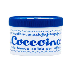 Colla in pasta - barattolo in plastica - 125 gr - bianco - Coccoina