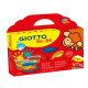 Supercolori a dita - 100 ml  - rosso, blu, giallo - Giotto - conf. 3 pezzi