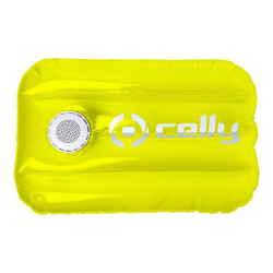 Celly POOLPILLOW - Altoparlante - portatile - senza fili - Bluetooth - 3 Watt - giallo