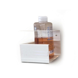 Supporto da parete porta dispenser da 500ml - max Ø 80mm - Metalplus