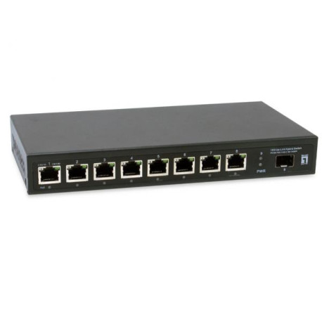 LEVELONE GEP-0925 - SWITCH PoE 9-PORTE 2,5 Gigabit, 8x PoE, 1x 10GSFP+, 120W