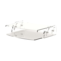 Supporto monitor regolabile Clarity - 35x25,6x7-13cm - Fellowes
