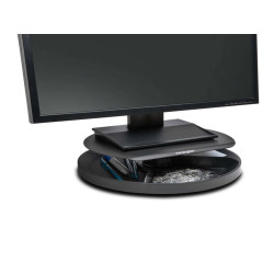 Supporto monitor Spin2 - portaccessori - portata massima 18 kg - nero - Kensington