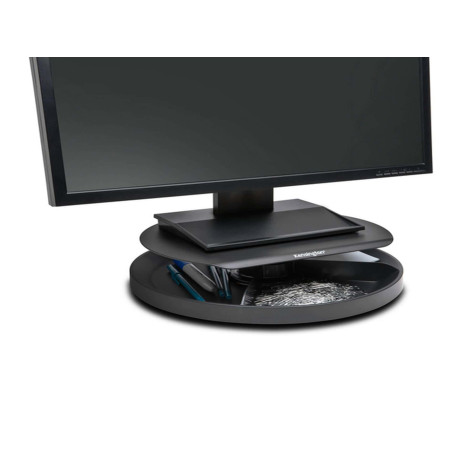 Supporto monitor Spin2 - portaccessori - portata massima 18 kg - nero - Kensington