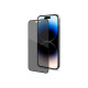Celly Privacy Full Glass - Protezione per schermo per telefono cellulare - 3D - vetro - con filtro privacy - A due vie - colore