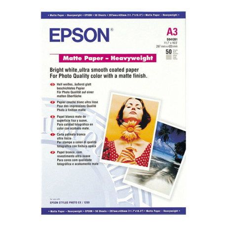 Epson - Carta speciale opaca "matte" alto spessore - C13S041261