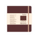 Taccuino Ispira - con elastico - copertina flessibile - A5 - 96 fogli - puntinato - marrone - Fabriano